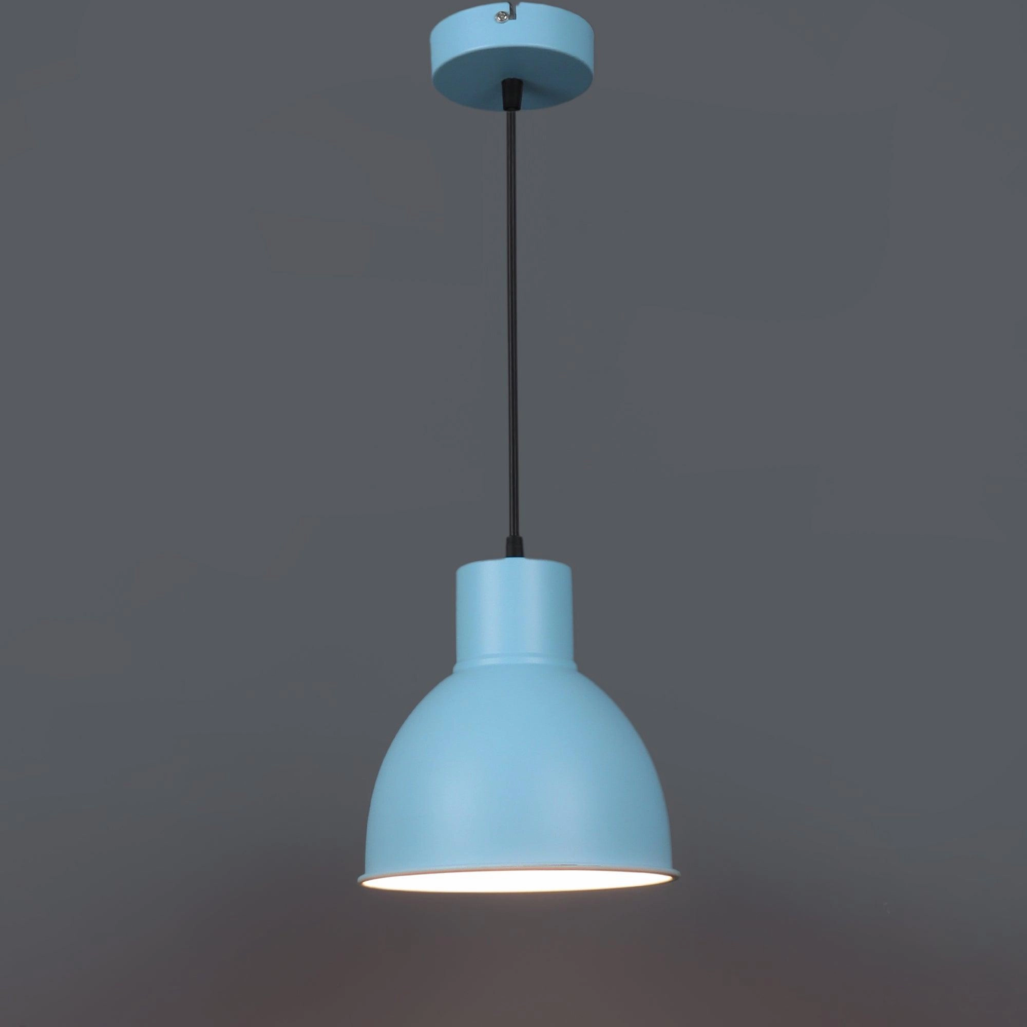 1965 Monging Blue Hanging Light by SS Lightings