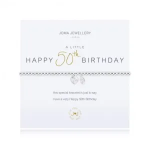 A Little 50Th Birthday Bracelet 2074 Joma Jewellery