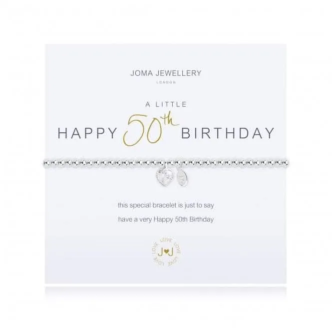 A Little 50Th Birthday Bracelet 2074 Joma Jewellery