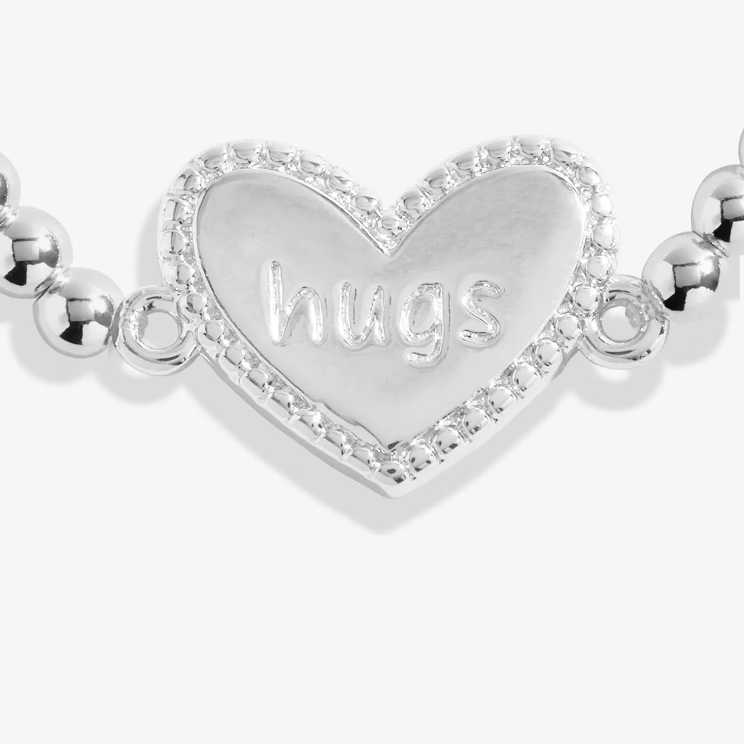 A Little Big Hugs Silver Plated Bracelet 7403 Joma Jewellery