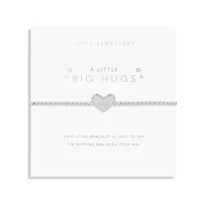 A Little Big Hugs Silver Plated Bracelet 7403 Joma Jewellery