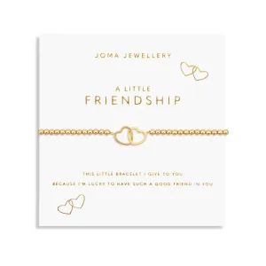 A Little Friendship Gold Plated Bracelet 7589 Joma Jewellery