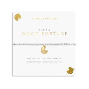 A Little Good Fortune Silver Gold Plated Bracelet 7396 Joma Jewellery