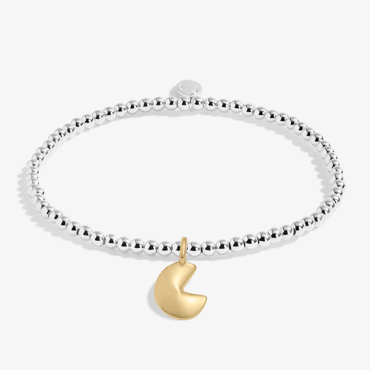 A Little Good Fortune Silver Gold Plated Bracelet 7396 Joma Jewellery