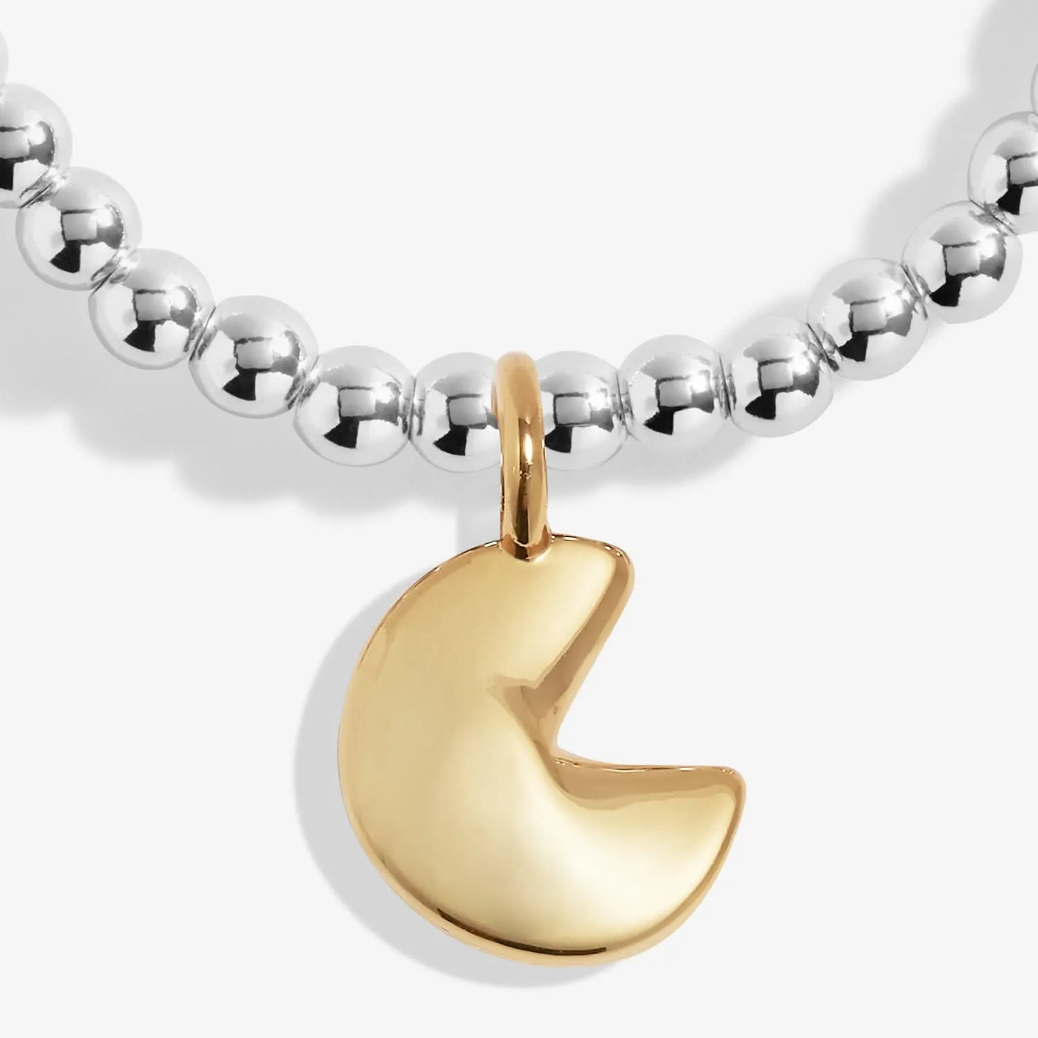 A Little Good Fortune Silver Gold Plated Bracelet 7396 Joma Jewellery