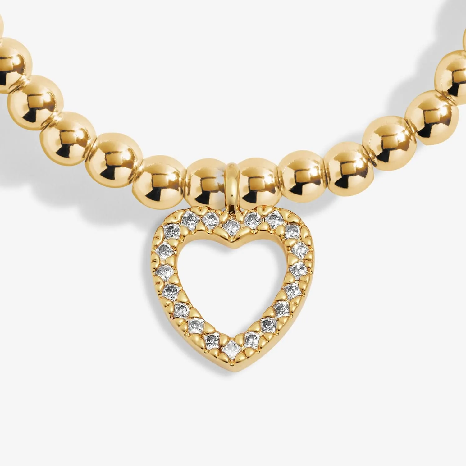 A Little Happy 40th Birthday Gold Plated Bracelet 7583 Joma Jewellery