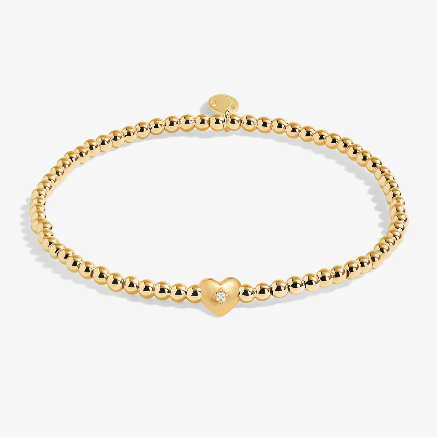 A Little Happy Birthday Gold Plated Bracelet 7579 Joma Jewellery
