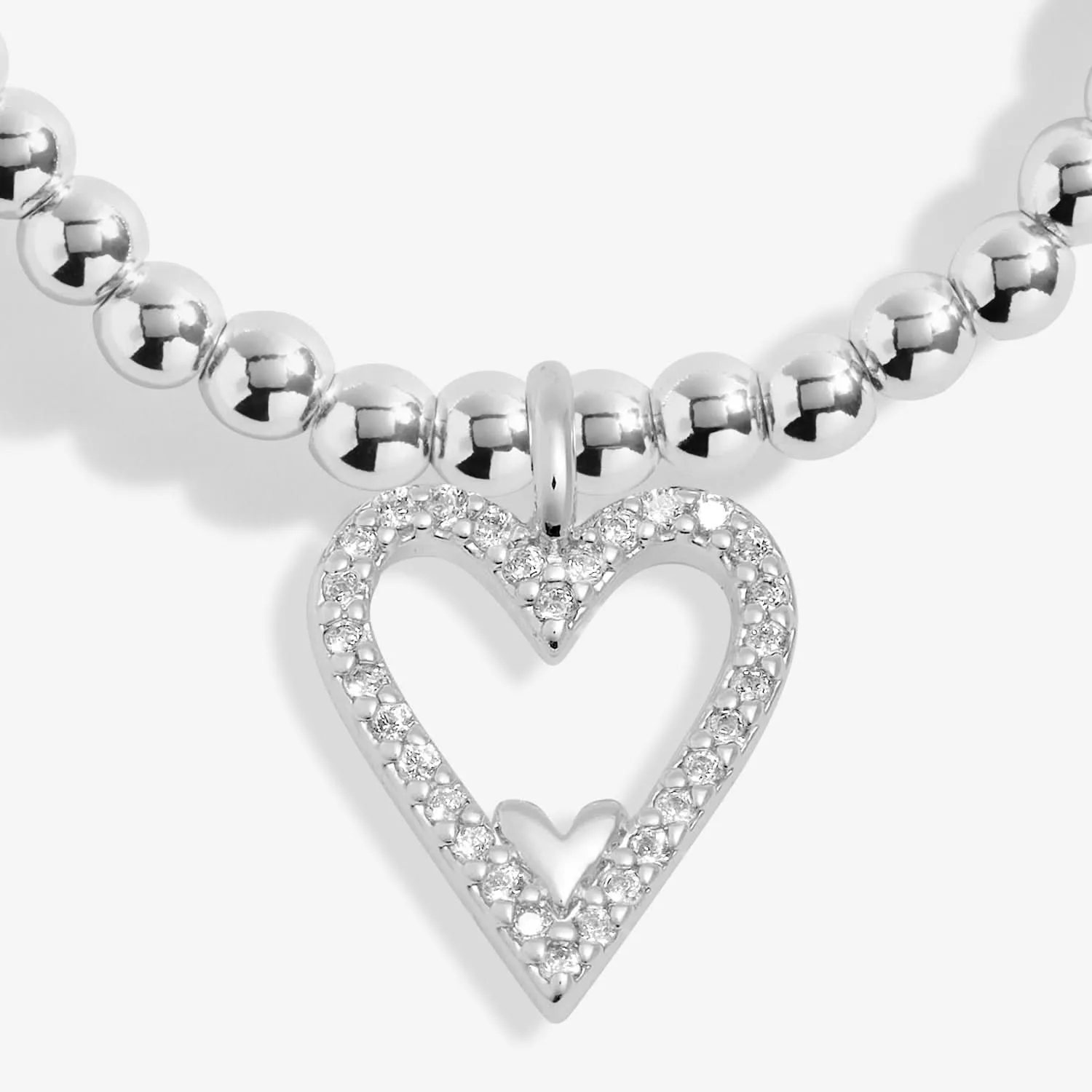 A Little Happy Birthday Mum Silver Plated Bracelet 7405 Joma Jewellery