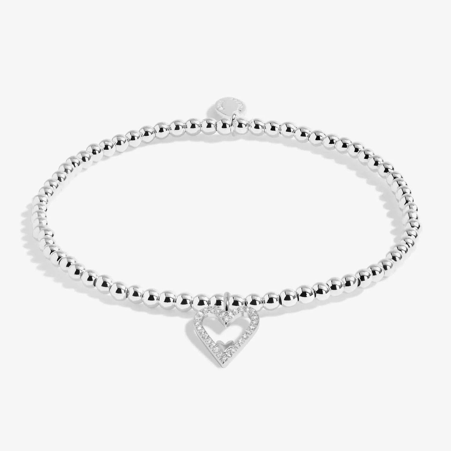A Little Happy Birthday Mum Silver Plated Bracelet 7405 Joma Jewellery