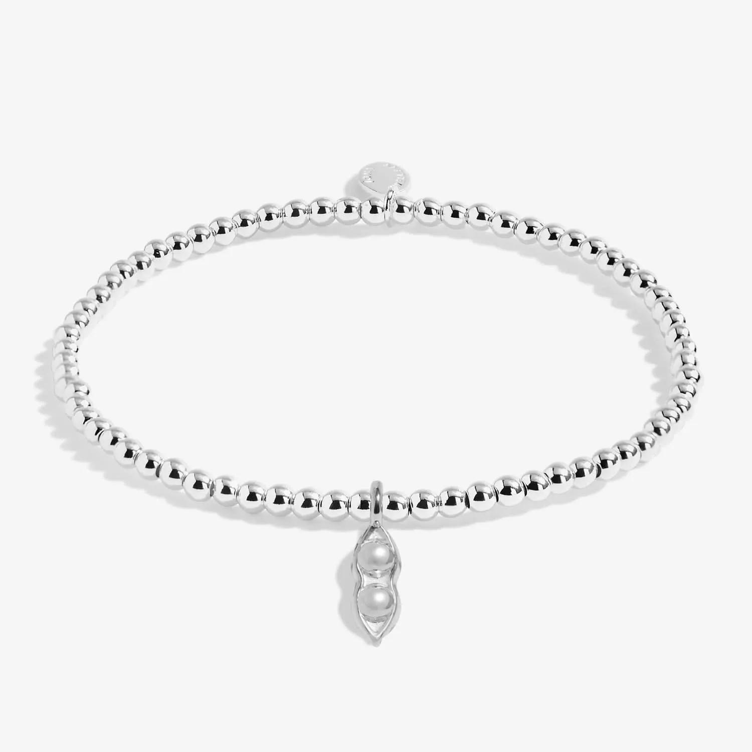 A Little Two Peas A Pod Silver Plated Bracelet 7397 Joma Jewellery