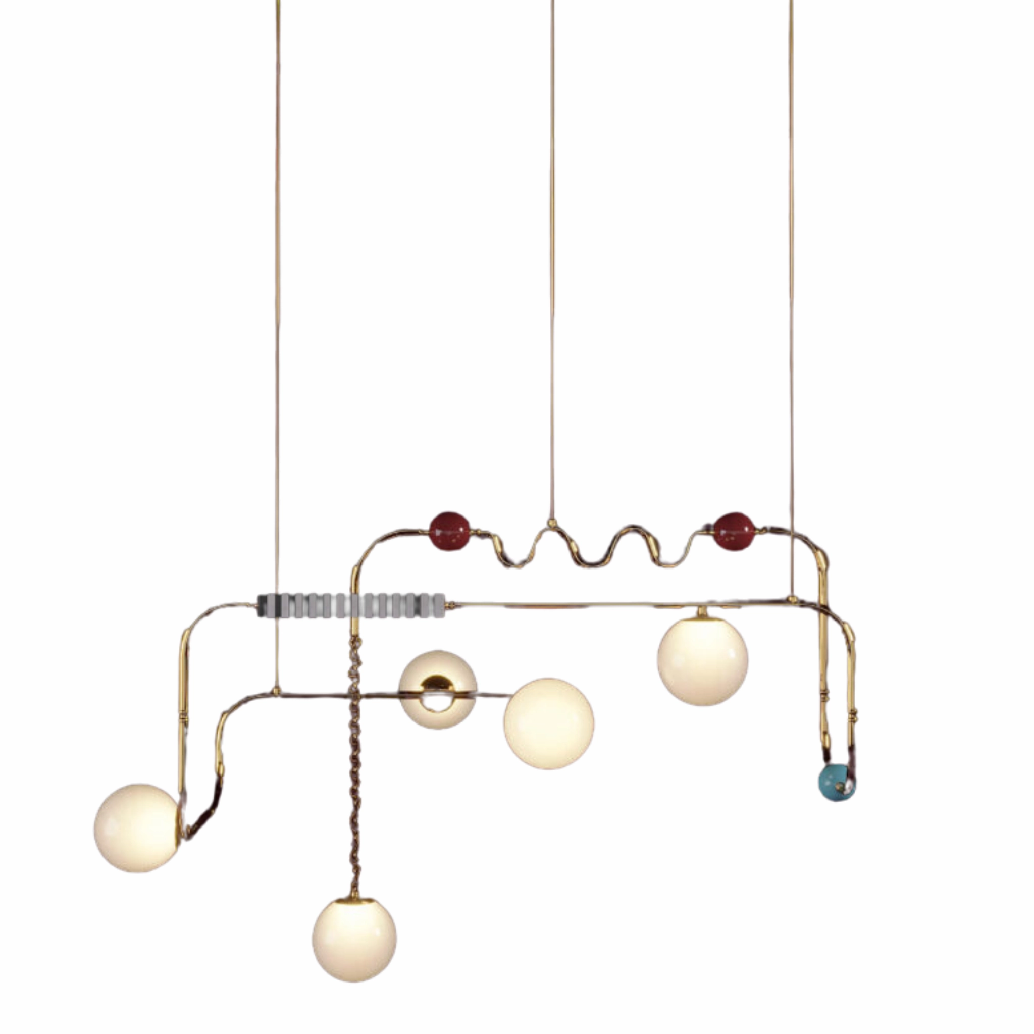 Abagee Chandelier rechargeable bedside light
