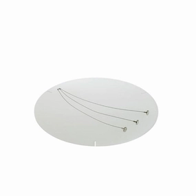 Above Pendel 250 Afblnd. Skrm Mat - Louis Poulsen flush mount chandelier
