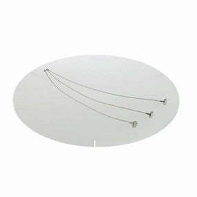 Above Pendel 400/550 Afblnd. Skrm Mat - Louis Poulsen flush mount chandelier