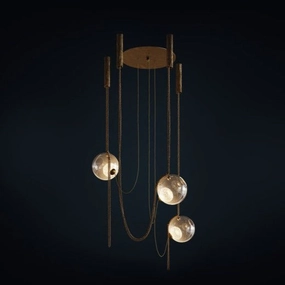 Abysse-03 Chandelier rechargeable bedside light