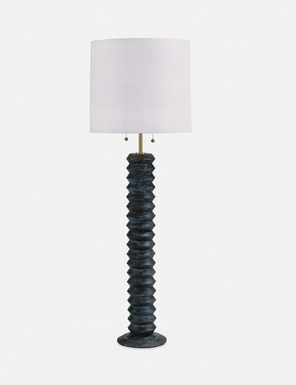 Accordion Floor Lamp by Regina Andrew, Ebony patio wall lighting