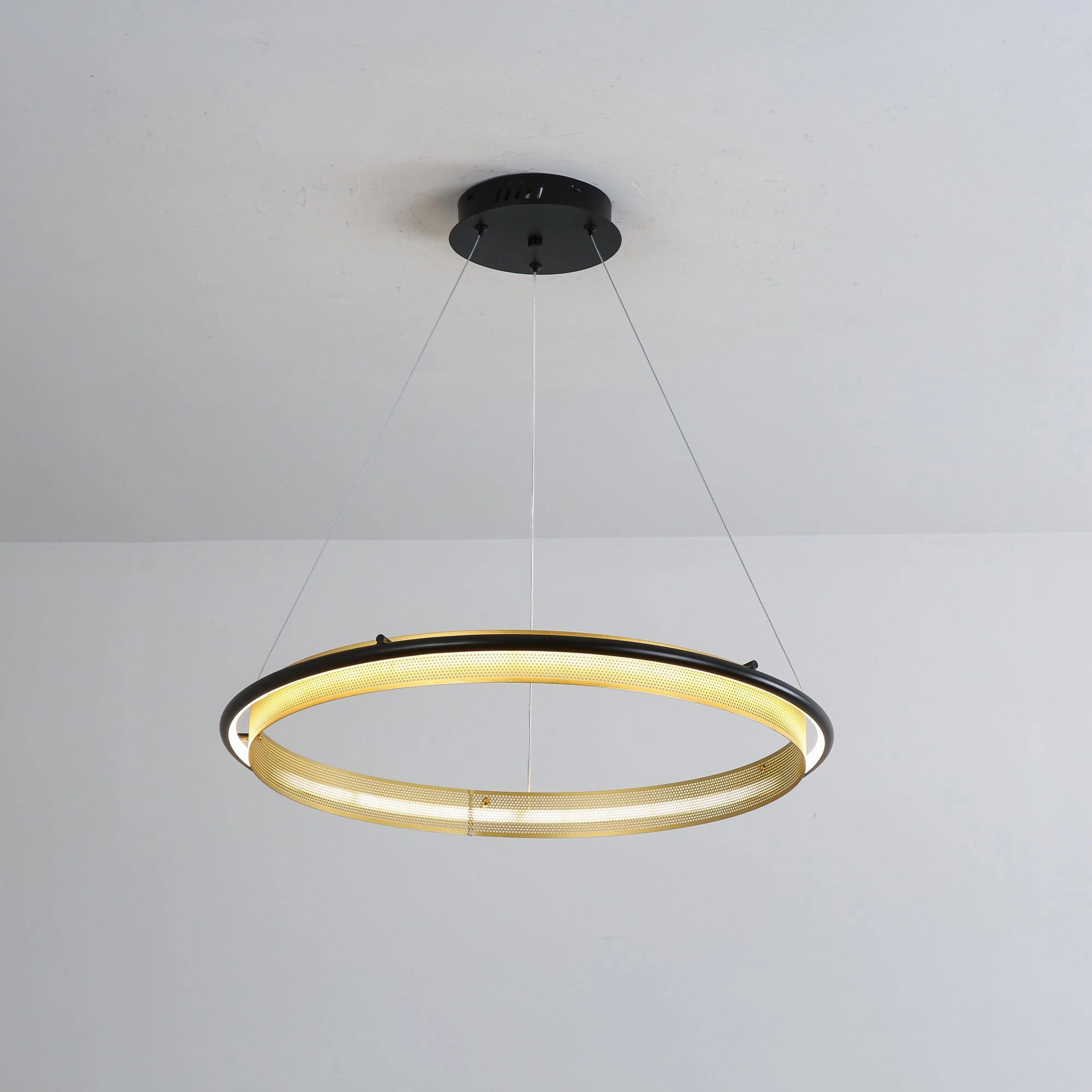 Acrylic LED Round Chandelier