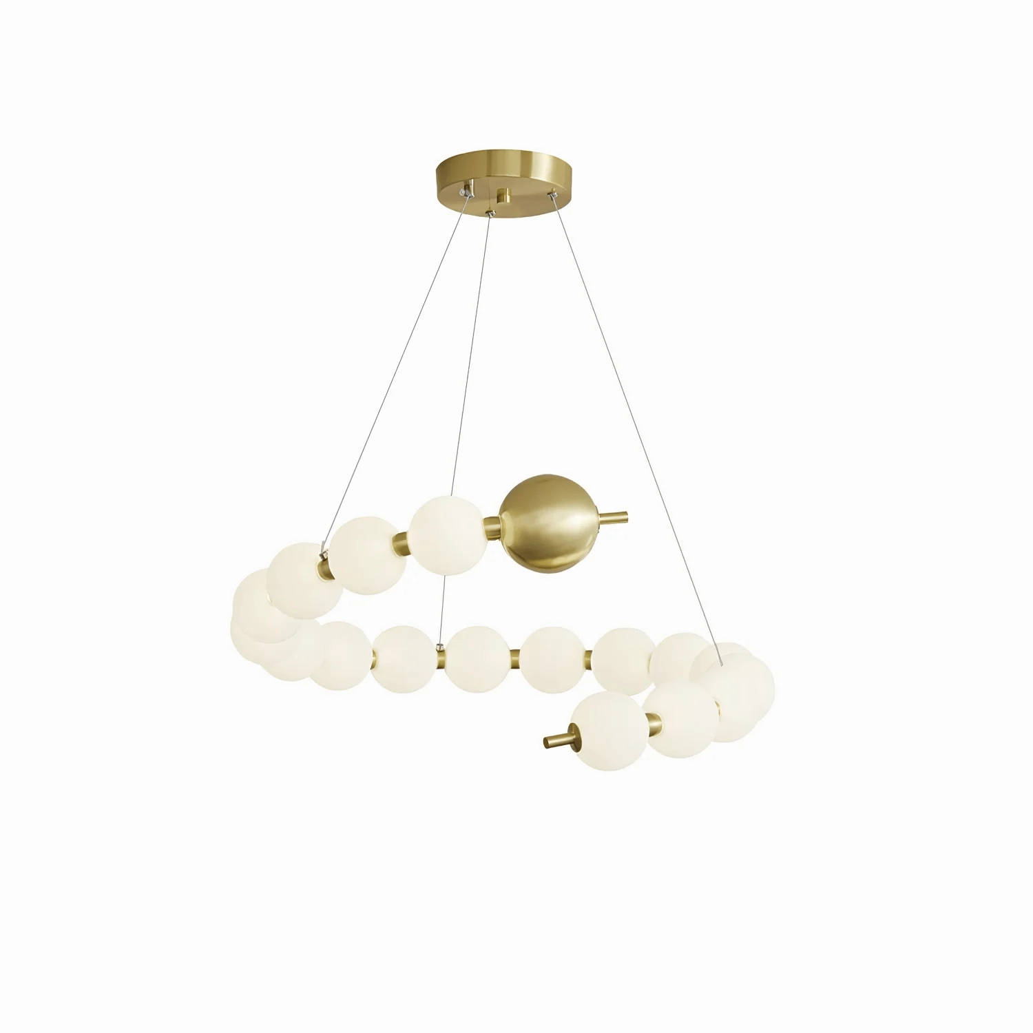 Acrylic Pearls Chandelier
