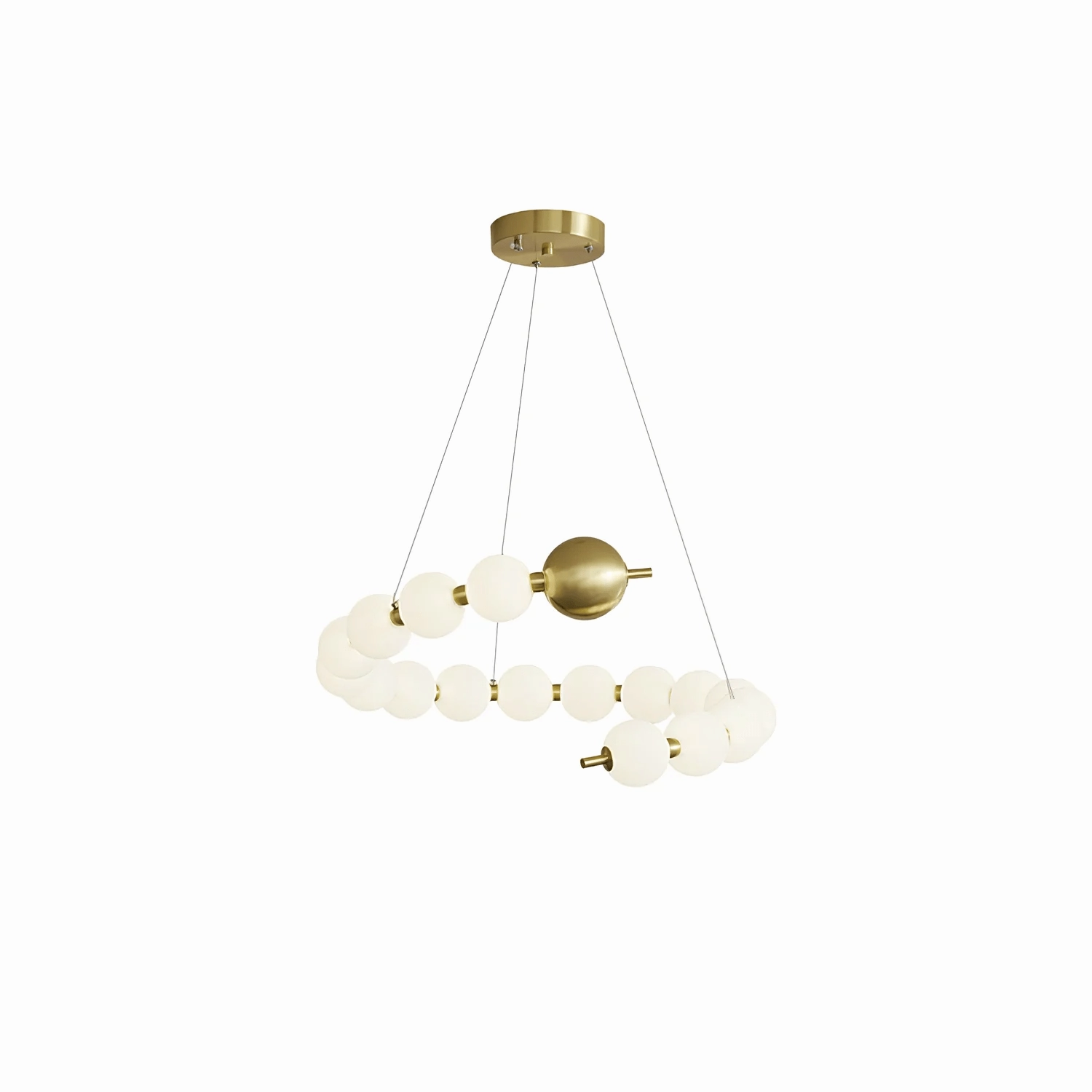 Acrylic Pearls Chandelier