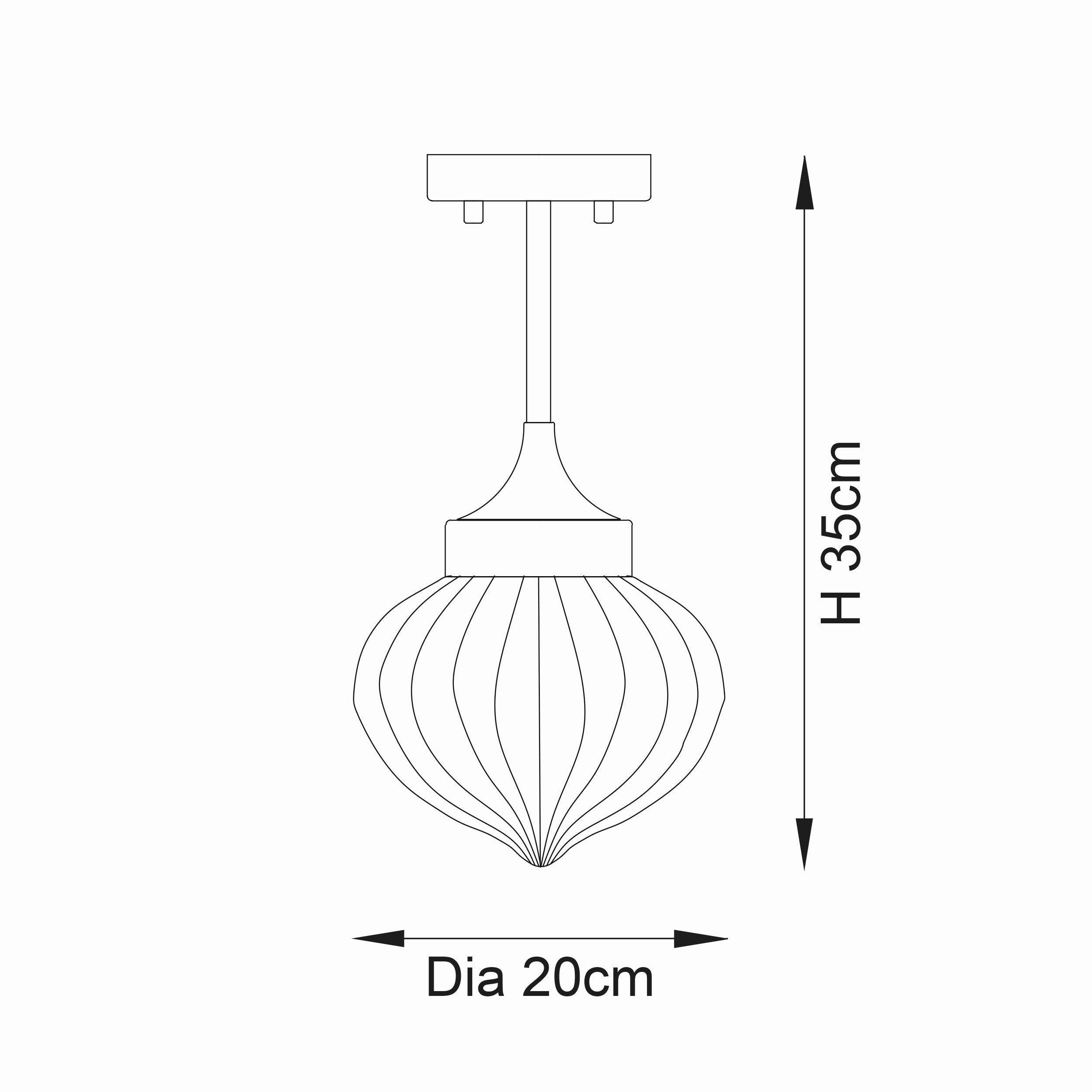 Addington 1 Light Antique Brass Semi Flush Ceiling Light