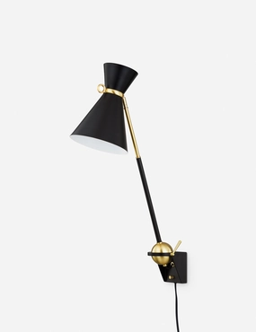Adonis Plug-in Sconce minimalist reading light