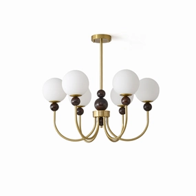 Aeyee Glass Chandelier flowerpot LED lamp