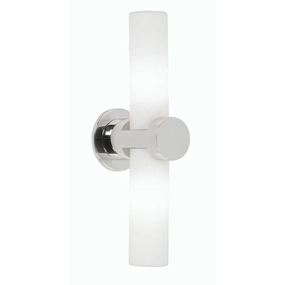 Afia Chrome Finish Twin Arm Bathroom Wall Light simple ceiling design light