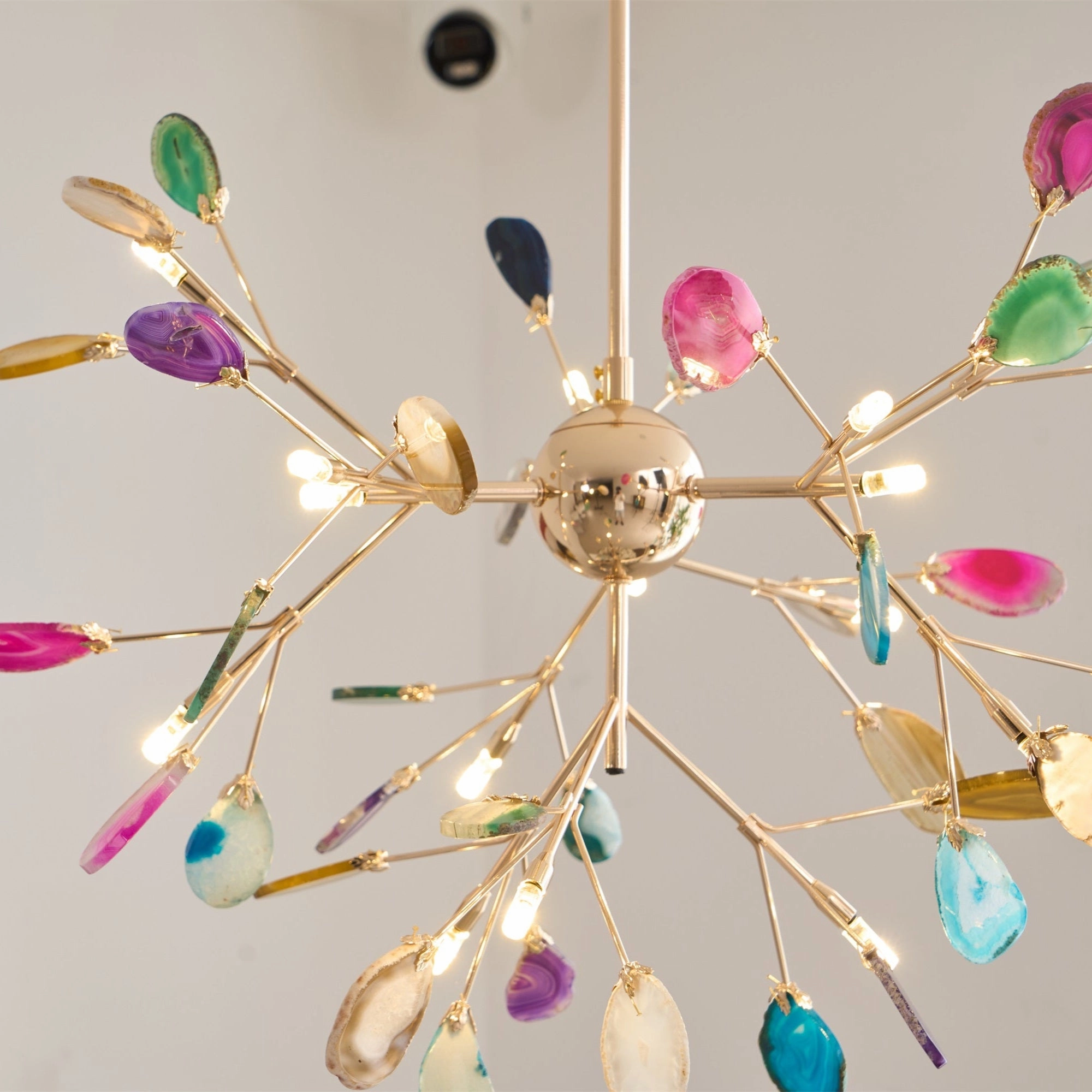 Agate Flake Chandelier