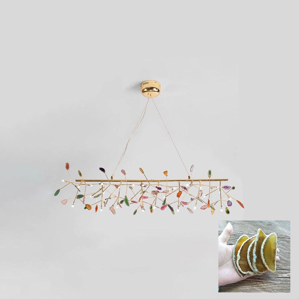 Agate Flake Chandelier