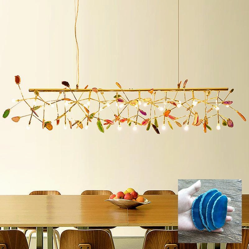 Agate Flake Chandelier