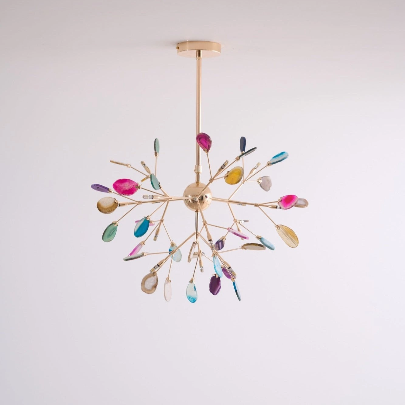 Agate Flake Chandelier