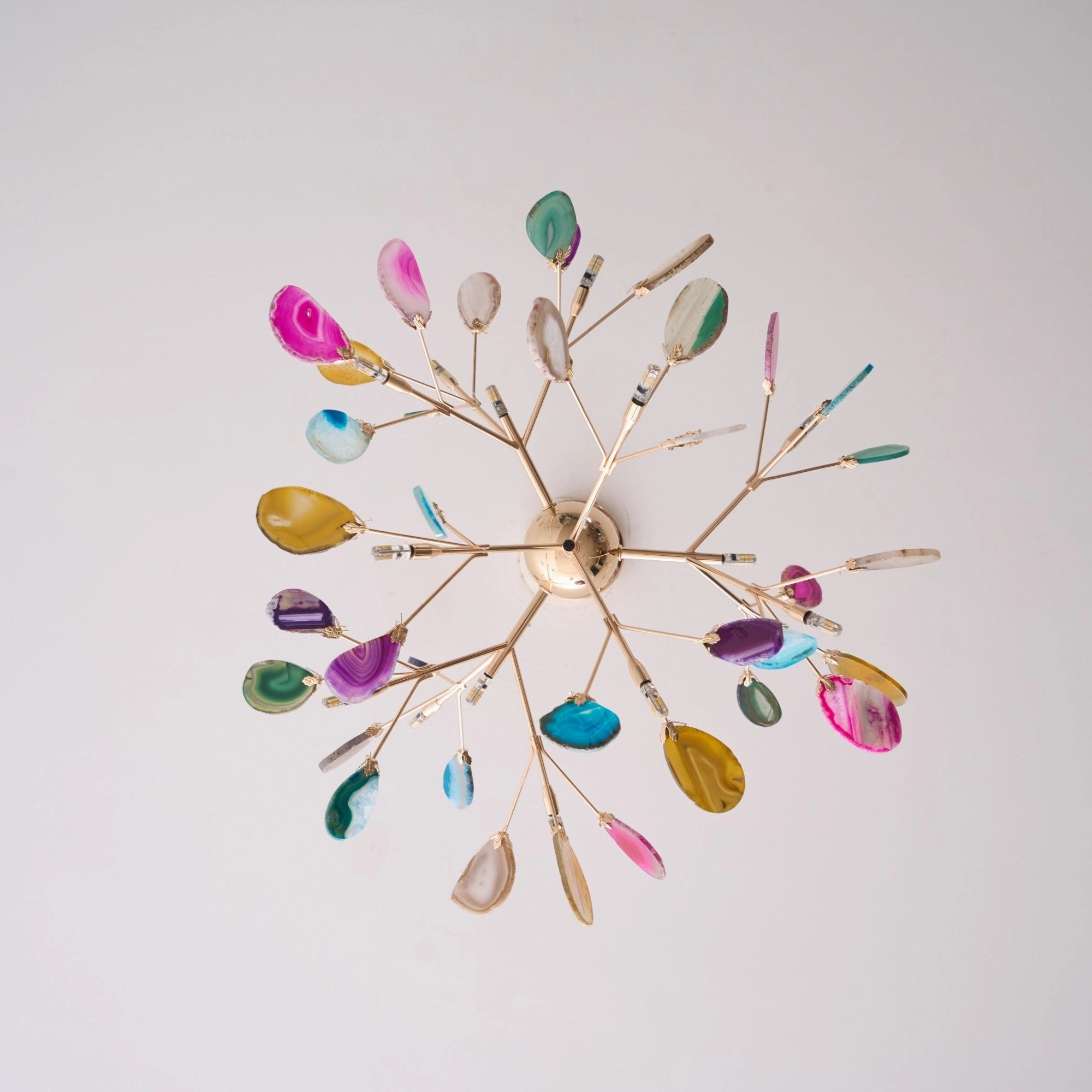 Agate Flake Chandelier