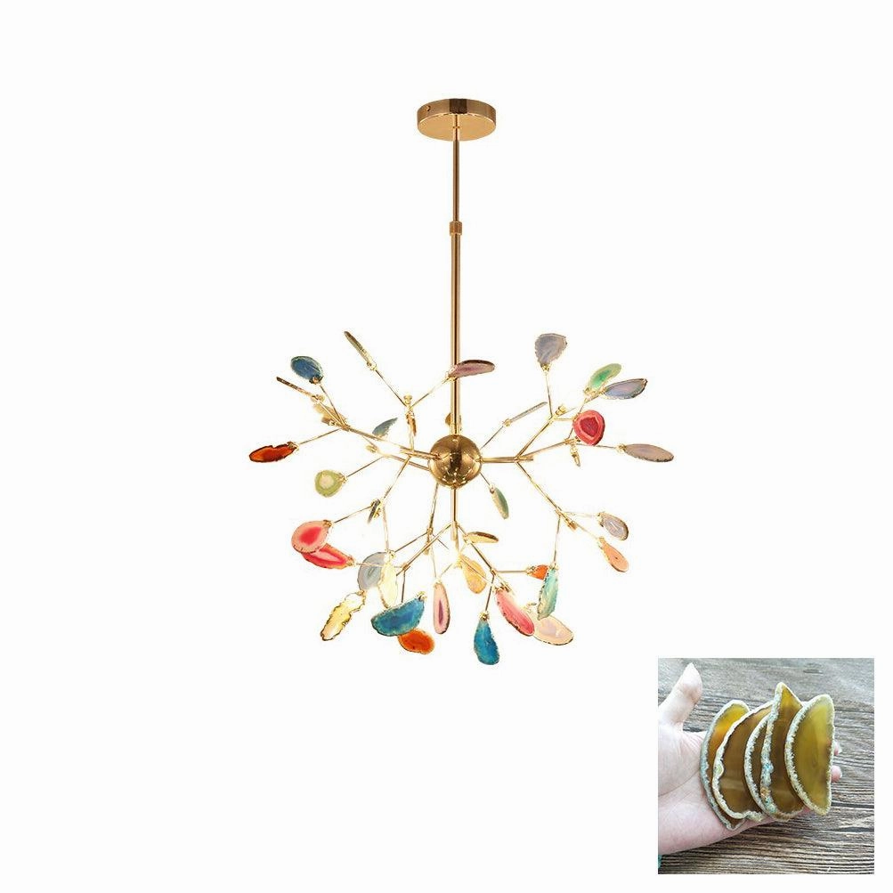 Agate Flake Chandelier