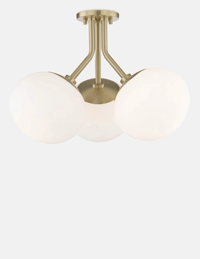 Ainsley Semi-Flush Mount Light vintage desk lamp