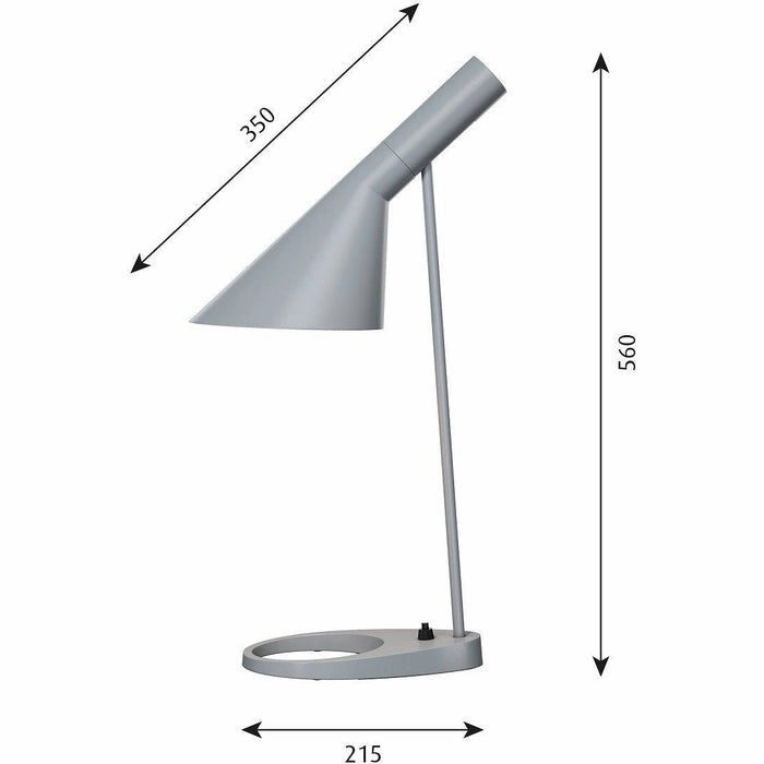 AJ Bord - Bordlampe - Lys Gr