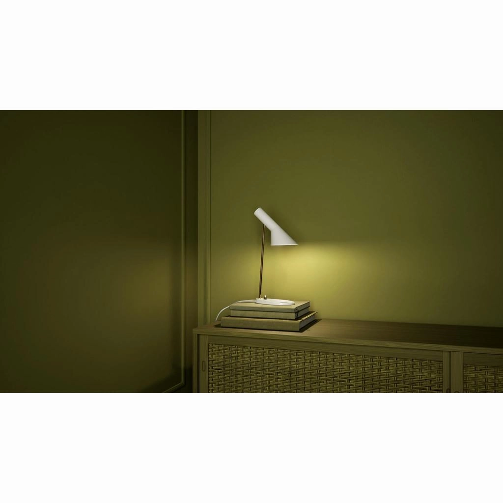 AJ MINI - BORDLAMPE - JUBILUM MAT HVID/PALE ROSE