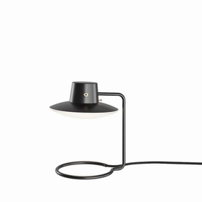 AJ Oxford Bordlampe Metal Sort / Opal H: 28 - Louis Poulsen ambient lighting fixture