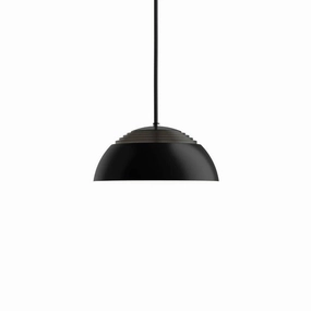 AJ Royal - Pendel - 250 LED - Sort flush mount chandelier