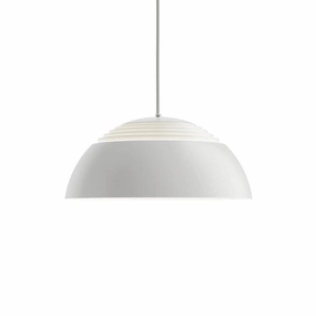 AJ Royal - Pendel - 370 LED - Hvid flush mount chandelier