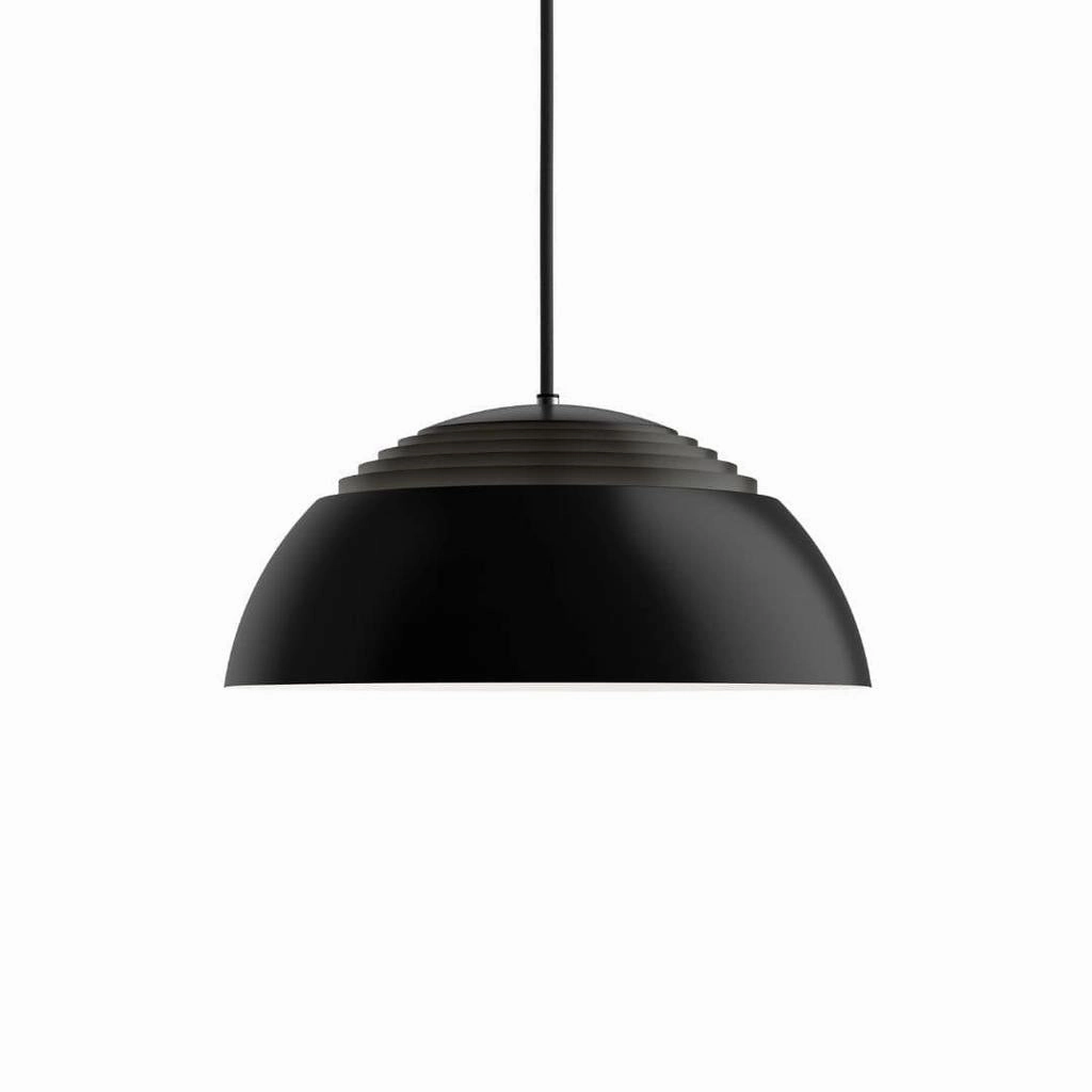 AJ Royal - Pendel - 370 LED - Sort flush mount chandelier