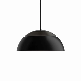 AJ Royal - Pendel - 370 LED - Sort flush mount chandelier
