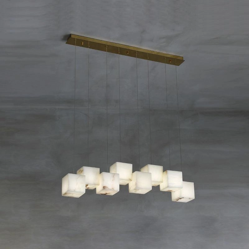 Alabaster Box Chandelier