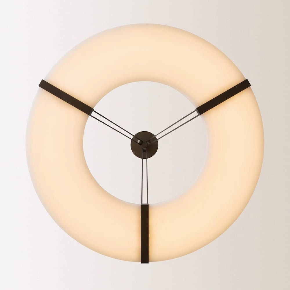 Alabaster Halo Pendant Light