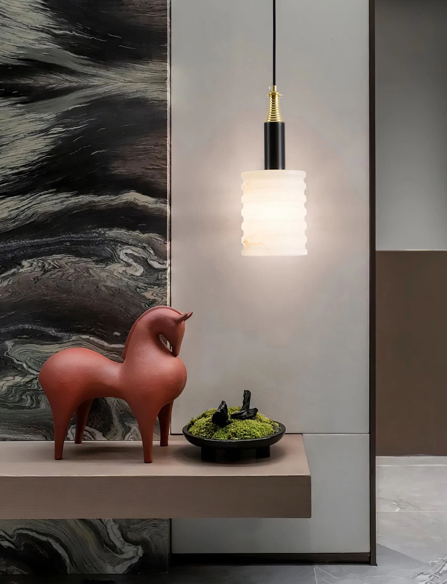 Alabaster Pendant Lamp