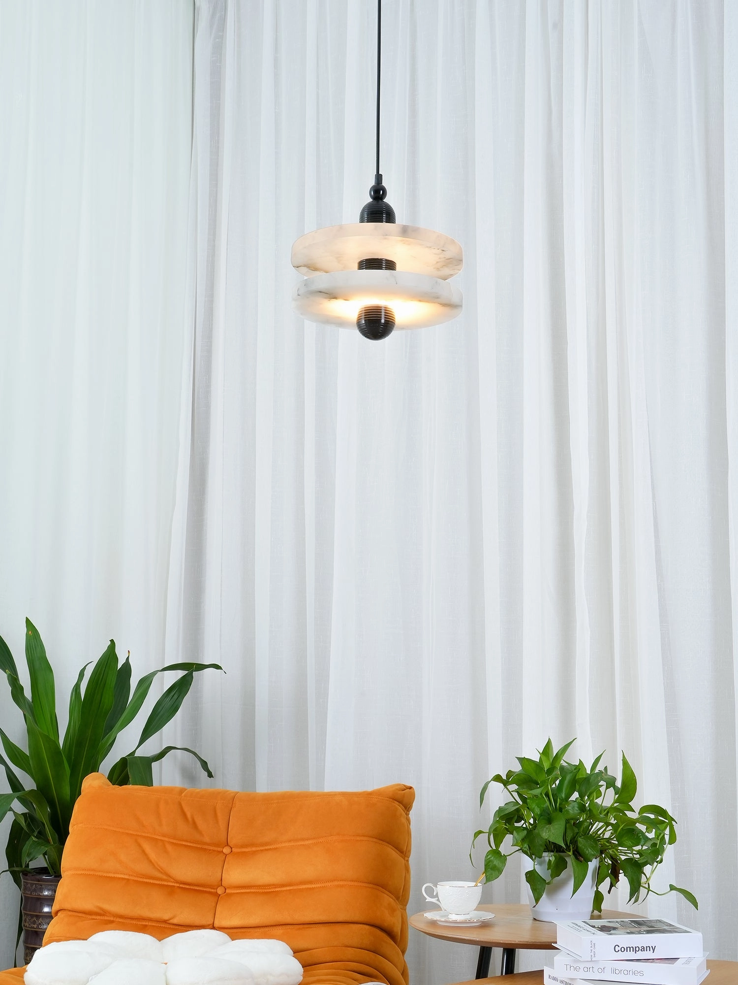 Alabaster Planes Pendant Lamp