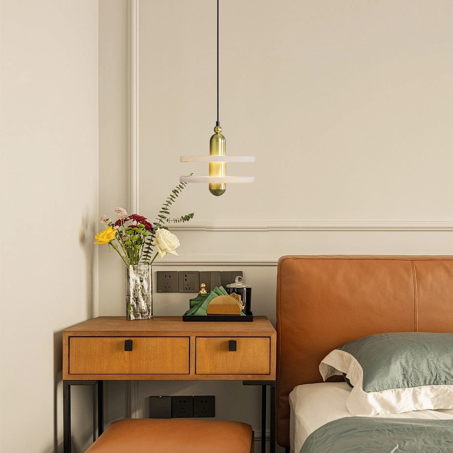 Alabaster Planes Pendant Lamp