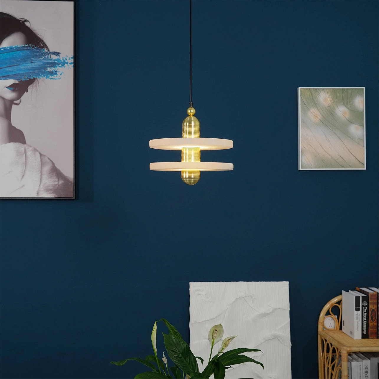 Alabaster Planes Pendant Lamp