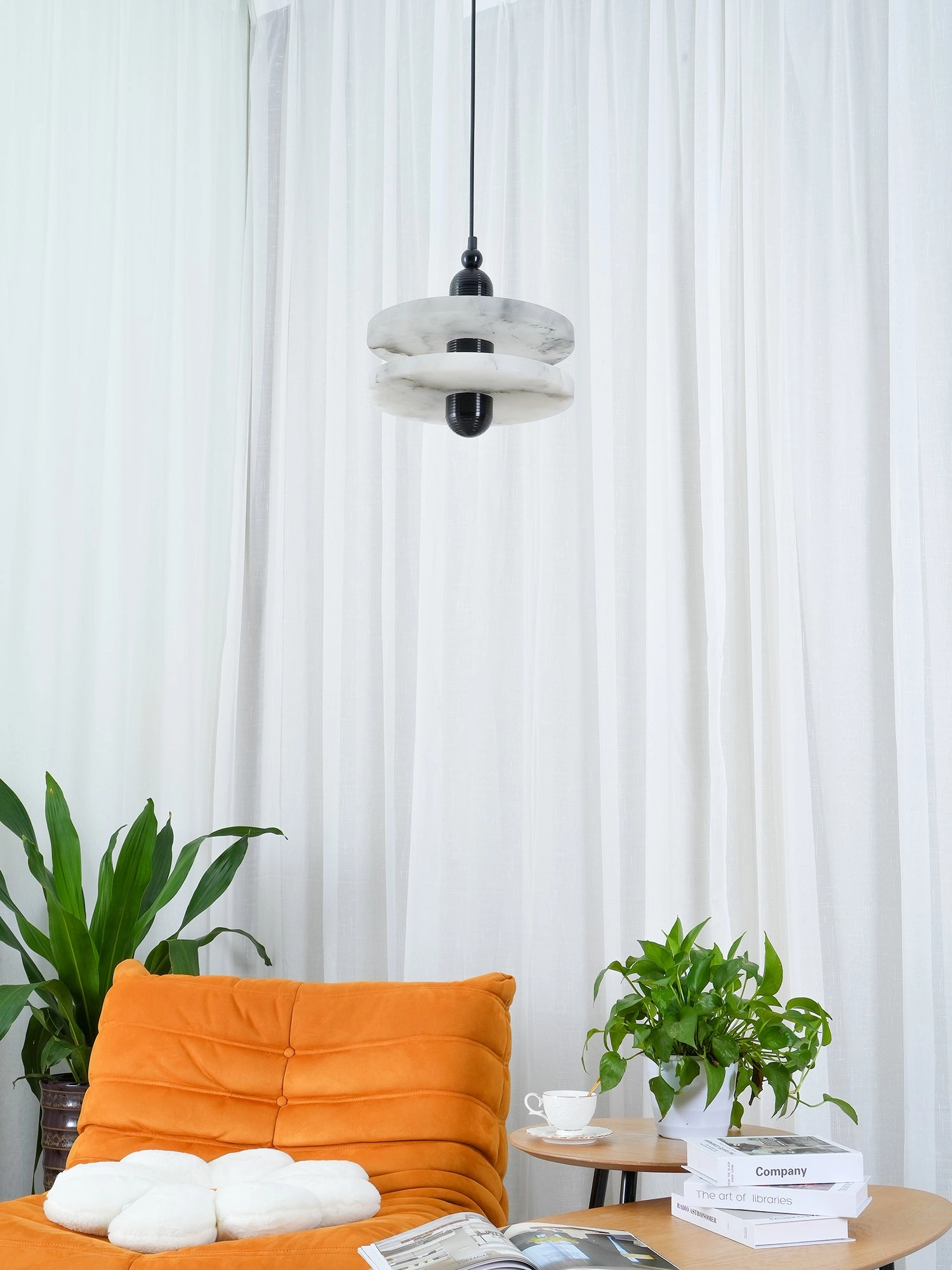 Alabaster Planes Pendant Lamp