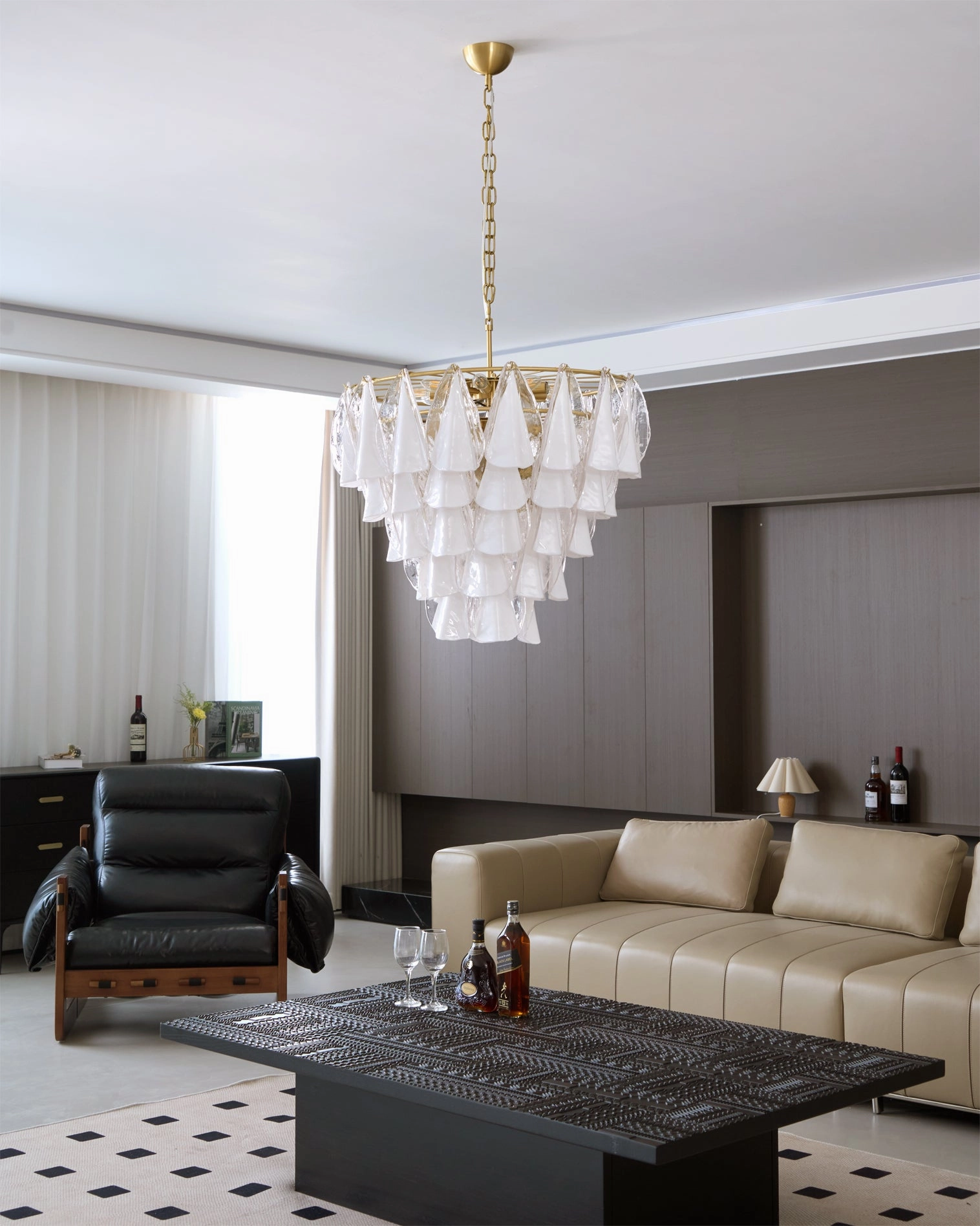 Alira Glass Chandelier