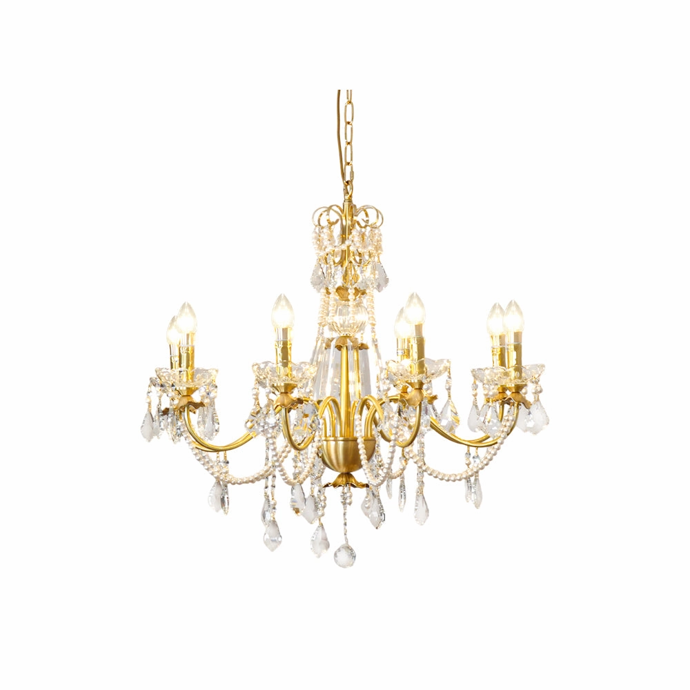 Allegri Crystal Chandelier flowerpot LED lamp