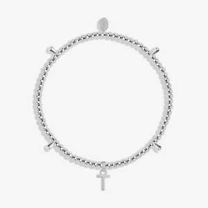 Alphabet A Little T Silver Plated Bracelet 7761 Joma Jewellery